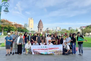 Hình thực tế đoàn khám phá Siêm Riệp khởi hành 6-6-2019