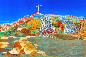 Salvation Mountain – Núi Tình Yêu sặc sỡ giữa sa mạc California