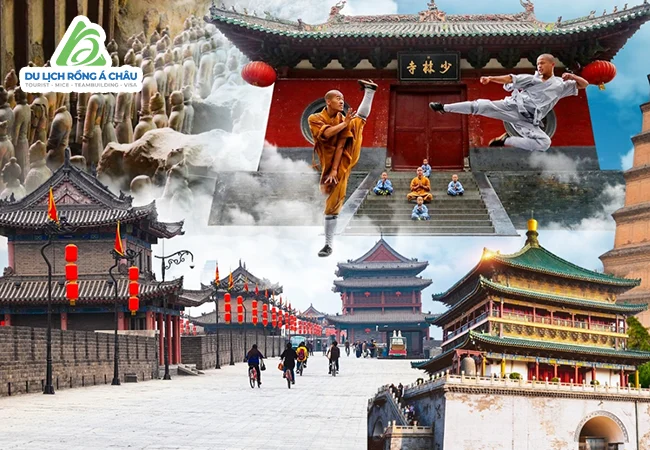 TOUR TRUNG QUỐC: KHAI PHONG PHỦ - LẠC DƯƠNG - TÂY AN - TRƯƠNG DỊCH - GIA DỤC QUAN - ĐÔN HOÀNG - LAN CHÂU 10 NGÀY 9 ĐÊM