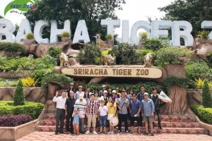 Hình ảnh đoàn Thái Lan khởi hành ngày 8-8-2018