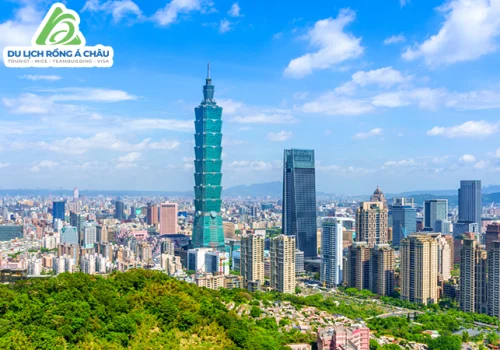 TOUR ĐÀI LOAN: ĐÀI BẮC - CAO HÙNG - ĐÀI TRUNG 5 NGÀY 4 ĐÊM