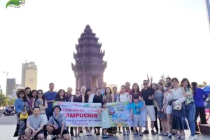 Hình ảnh kỷ niệm đoàn Campuchia khởi hành 27-4 tour Biển đảo và cao nguyên