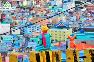 NGÔI LÀNG BÍCH HỌA ĐẸP NHẤT HÀN QUỐC - GAMCHEON