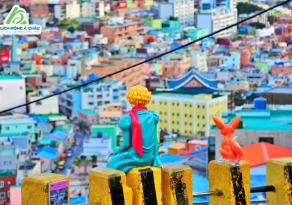 NGÔI LÀNG BÍCH HỌA ĐẸP NHẤT HÀN QUỐC - GAMCHEON