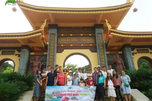 Chào mừng đoàn trường tiểu học Thạnh An - Huyện Cần Giờ tham quan Phú Quốc