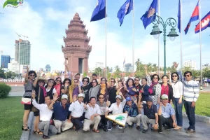 Hình thực tế Đoàn du lịch Campuchia khởi hành ngày 22-11-2018