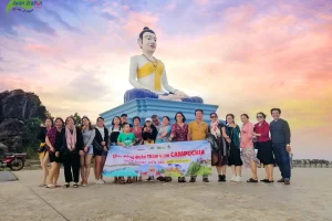 Kỷ niệm đoàn du lịch Campuchia khởi hành 27-6-2019