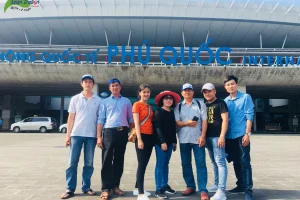 Hình ảnh đoàn tham quan đảo ngọc Phú Quốc