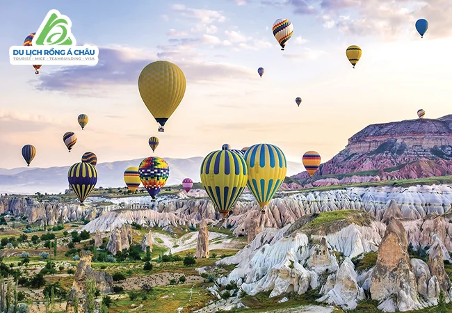 TOUR THỔ NHĨ KỲ: ISTANBUL - CANAKKALE - KUSADASI - CAPPADOCIA - ISTANBUL 8 NGÀY 7 ĐÊM