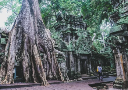 Ta Prohm - ngôi đền đầy ma mị của những rễ cây kỳ dị