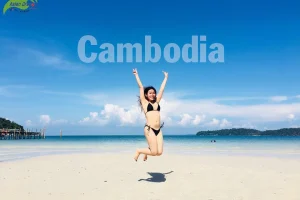 Du lịch Campuchia khám phá vẻ đẹp biển xanh cát trắng nắng vàng ở Kohrong Saloem